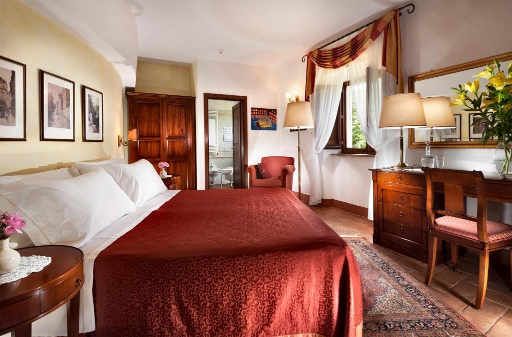 Hotel Relais Osteria Dell'Orcia à Bagno Vignoni Chambre photo